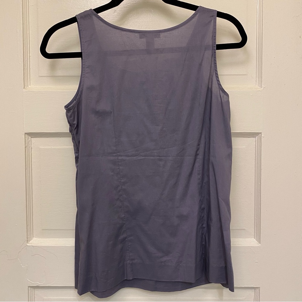 J.Crew Purple Sleeveless Top Size 0 - Picture 5 of 7